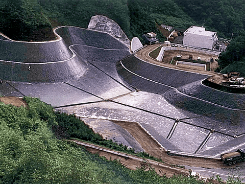 西持田不燃物処理場（島根県松江市）